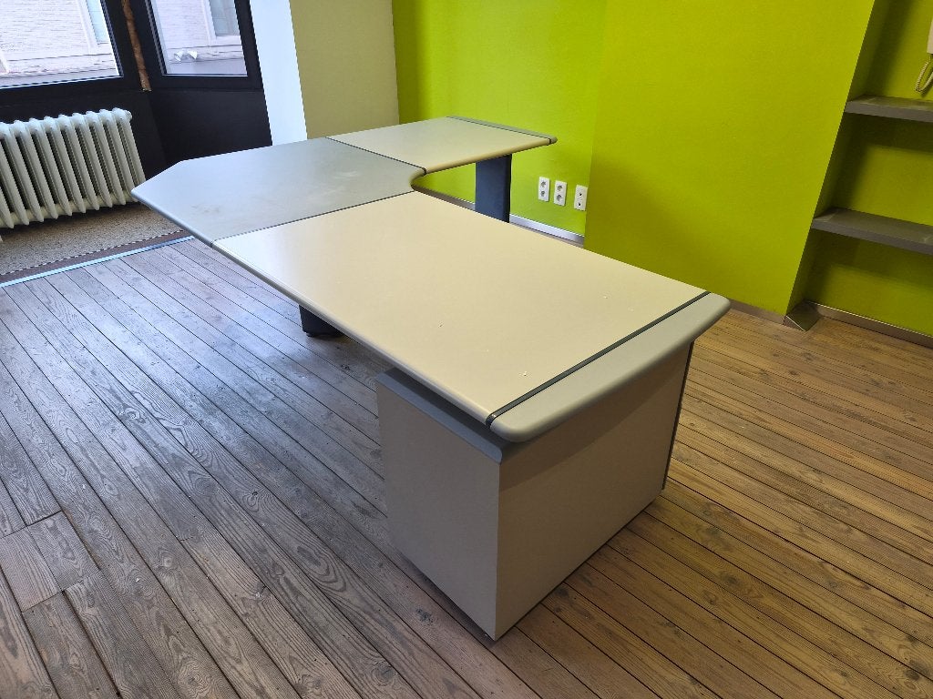 Bureau, Maison & Meubles, Autres marques, Utilisé, Gris, Bois