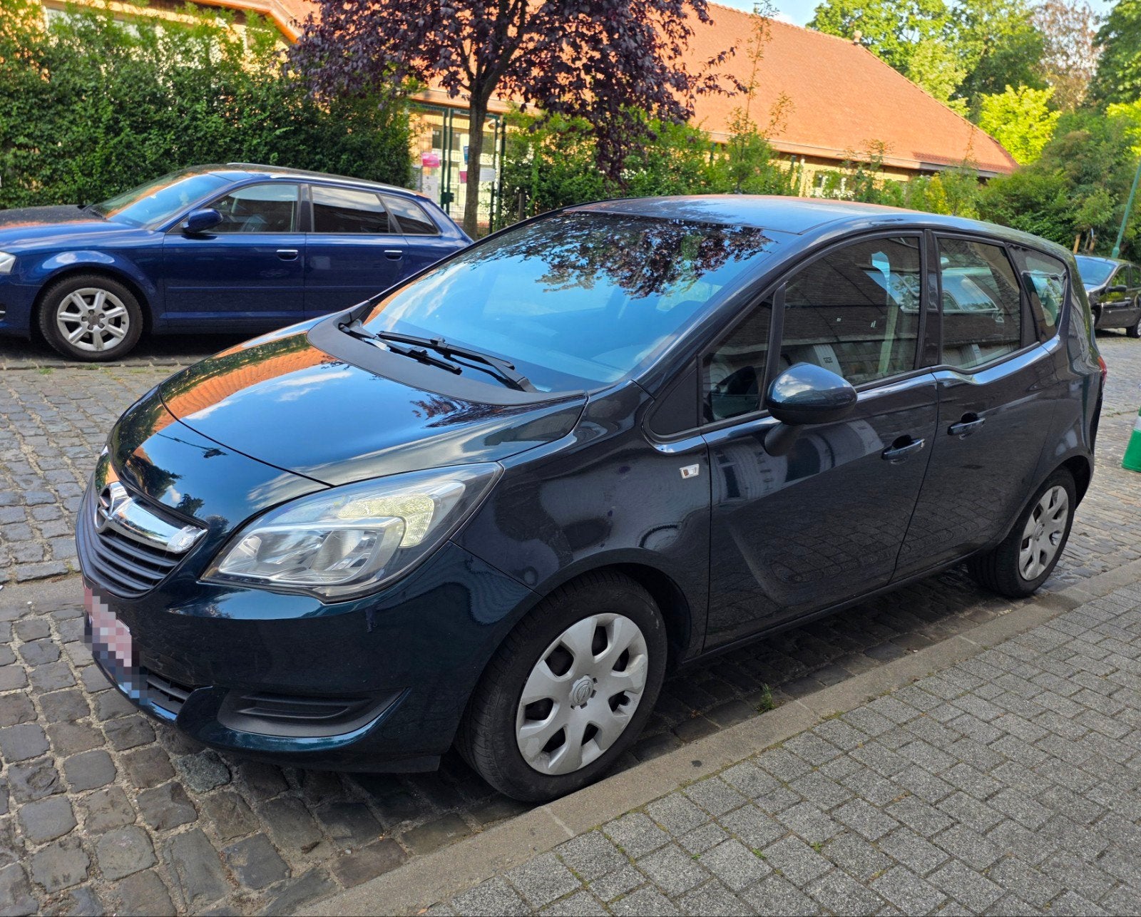 Opel Meriva 1.4 benzine 115.000 km, Euro 5, Stof, Zwart, 5 deurs