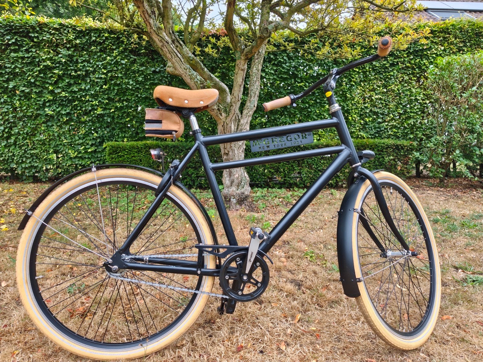 Charmante retro herenfiets, Ophalen, Terugtraprem