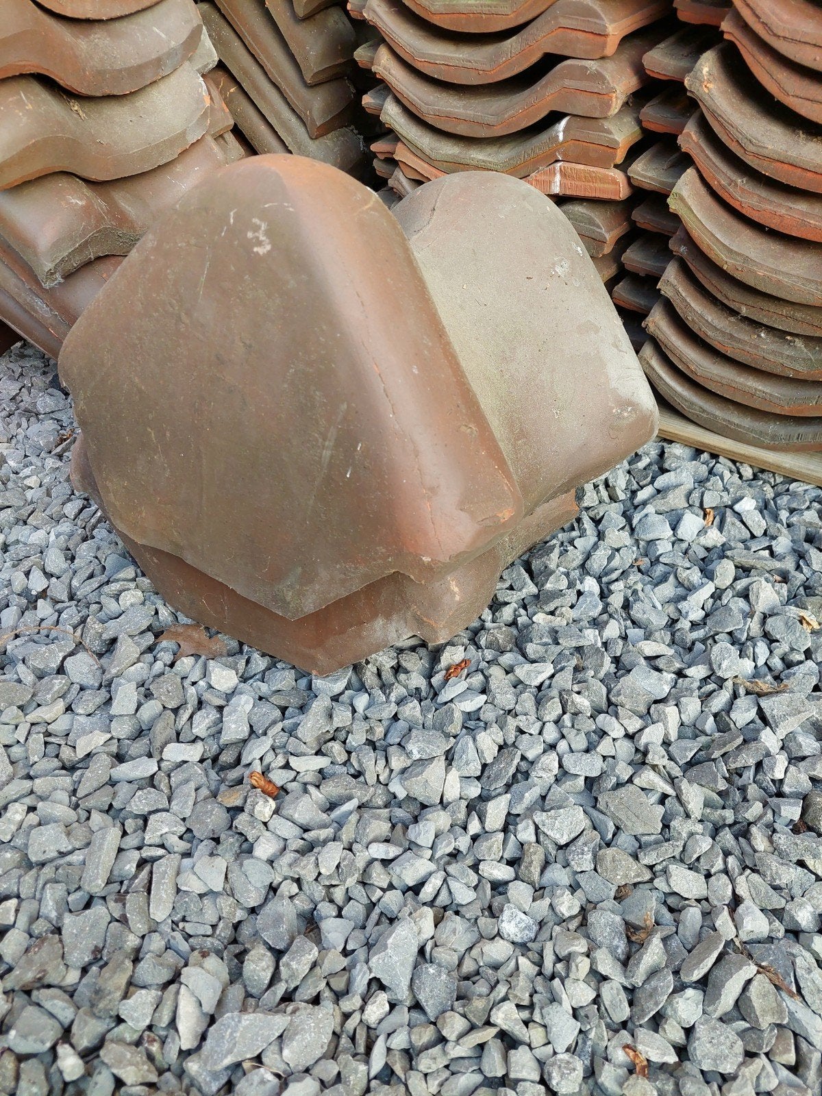 Pannen en nokpannen, Doe-het-zelf en Bouw, Ophalen, Gebruikt, Dakpannen