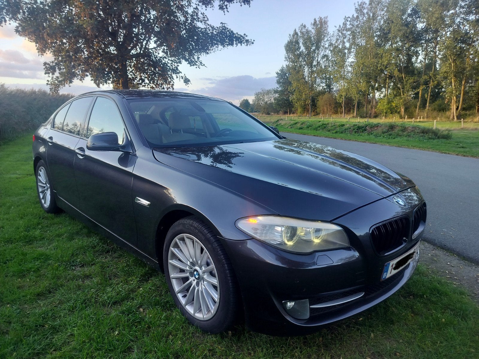 BMW 530d F10 3.0d Automaat – 2012 – 239.000 km     258pk, Auto's, Automaat, Achterwielaandrijving, Beige, Overige kleuren