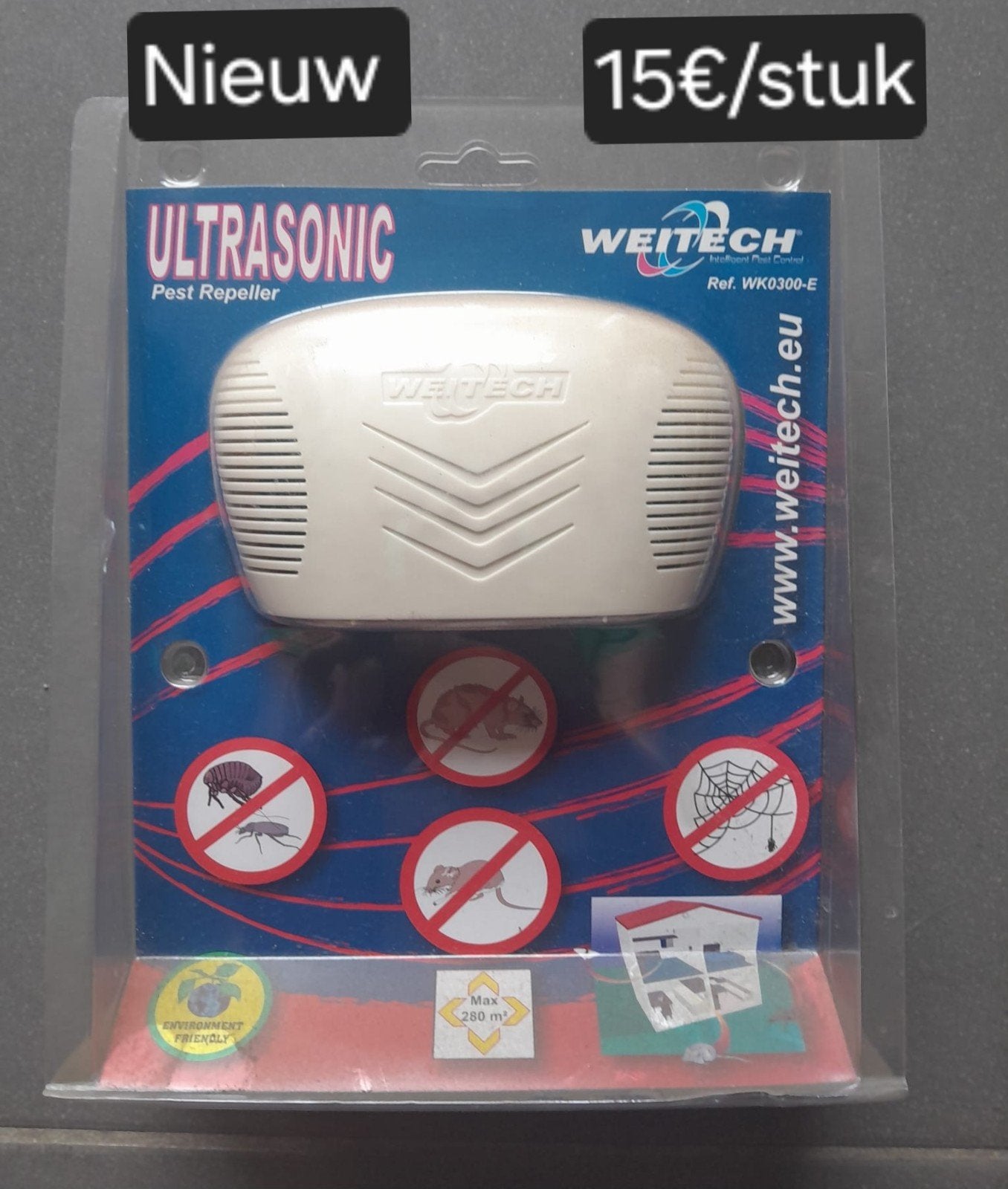 Ultrasonic Nieuw bestrijden van muizen,..., Tuin en Terras, Bestrijdingsmiddelen, Ophalen of Verzenden, Nieuw, Ongediertebestrijding