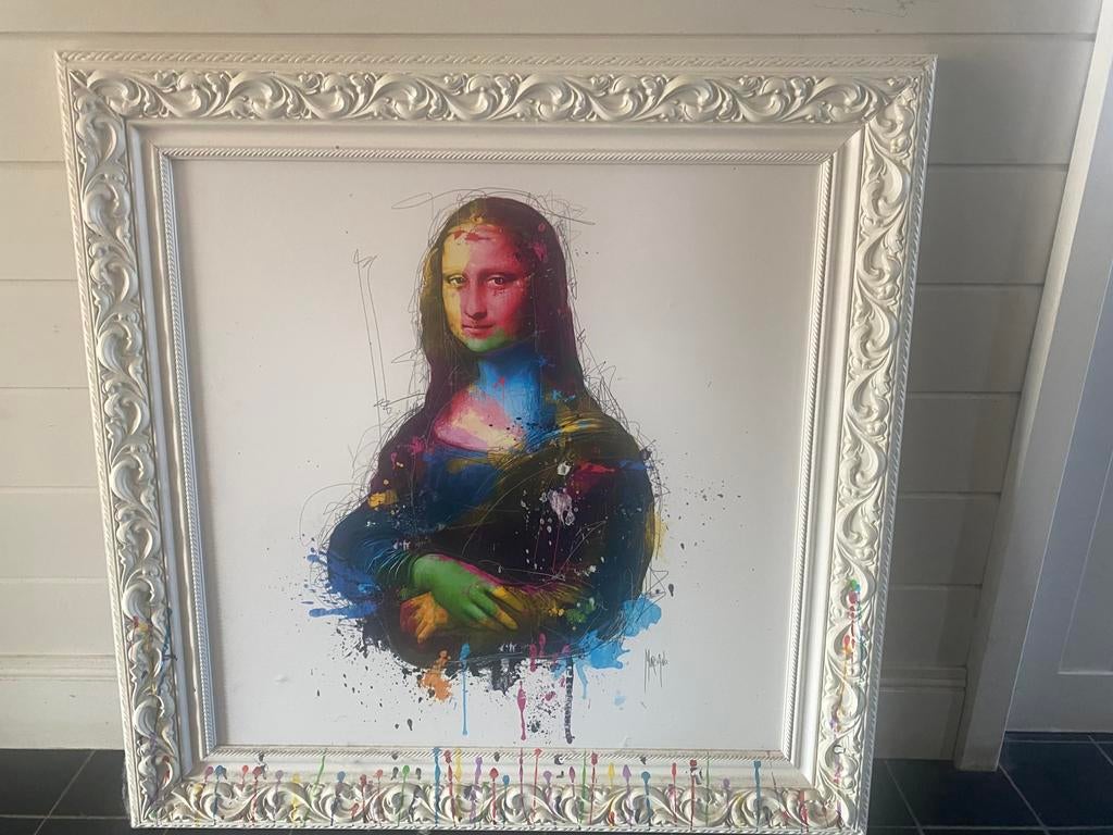 Tableau joconde Murciano encadrement pop art 90x90, Enlèvement, Comme neuf