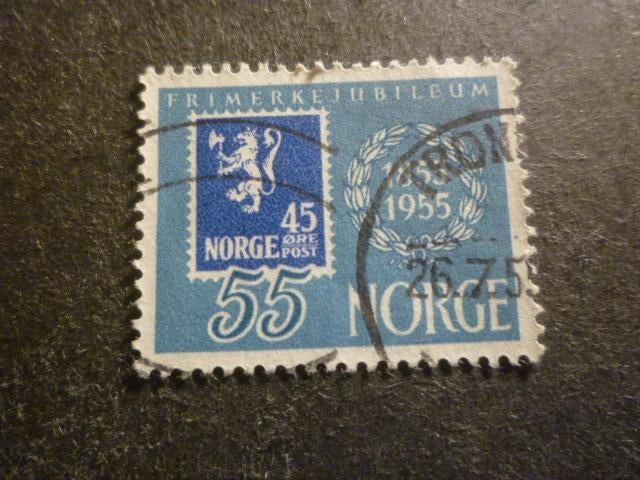Noorwegen/Norvège 1955 Mi 392(o) Gestempeld/Oblitéré, Verzenden, Noorwegen