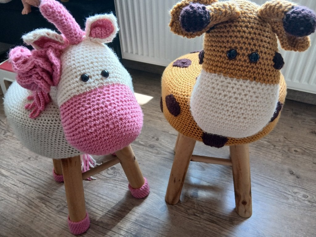 Gehaakte stoeltjes, Enfants & Bébés, Jouets | Duplo & Lego, Enlèvement, Comme neuf, Autres types
