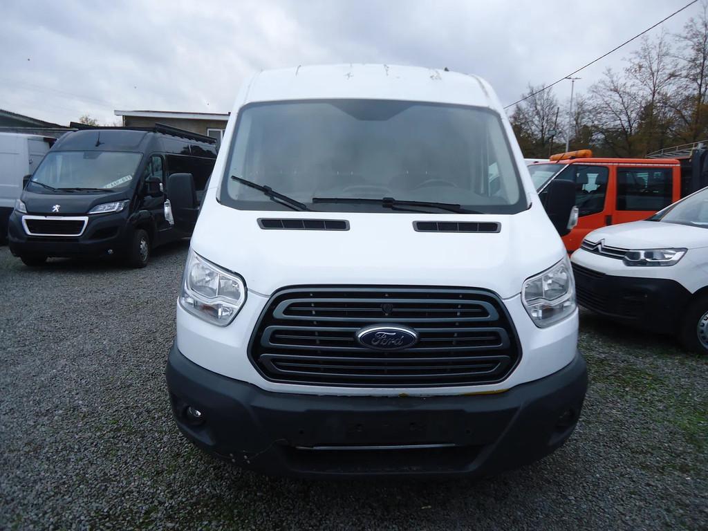 Ford Transit L2H2, 2.0 d,170 dkm ,airco,sensoren ,bluts acht, Auto's, Stof, Gebruikt, Wit, 130 pk