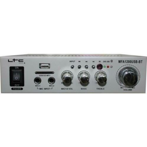 Karaoke Versterker Usb,Sd en Bluetooht 2 x 50Watt 7005-B, Ophalen of Verzenden, Nieuw