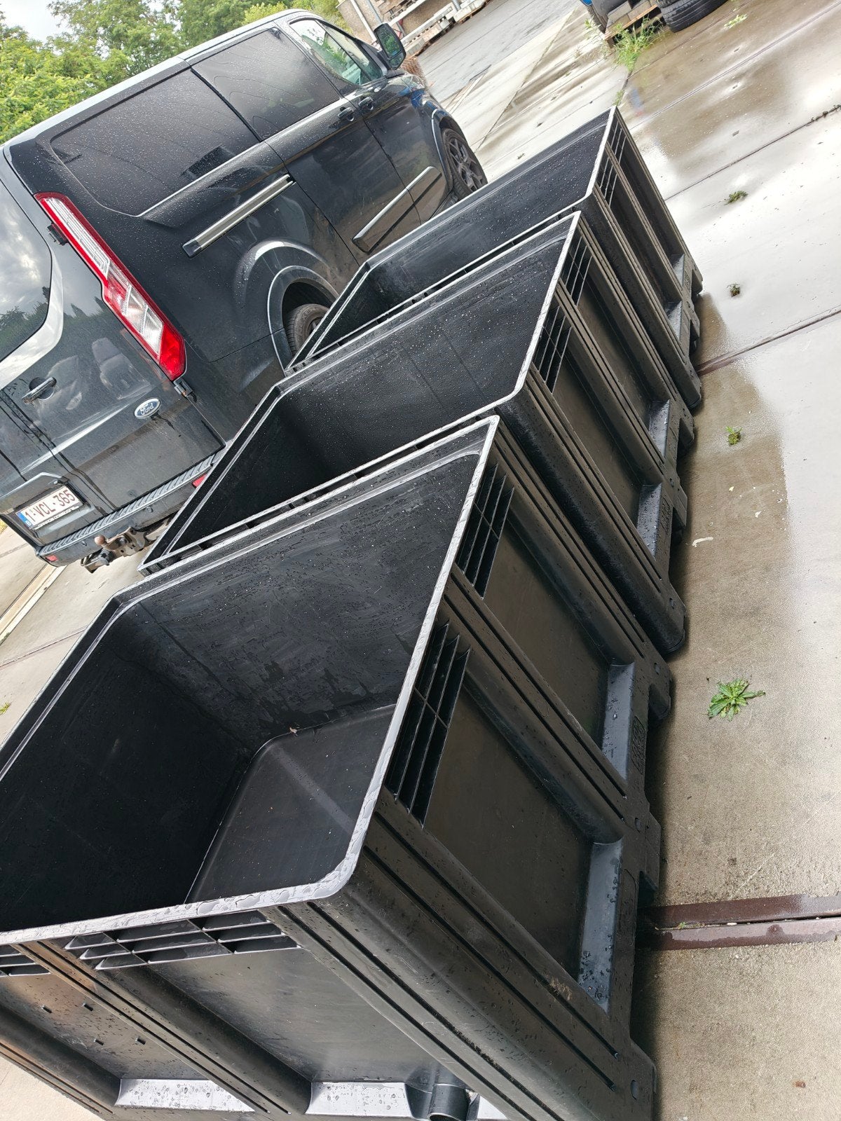 Palletbox 3x, Ophalen, Nieuw