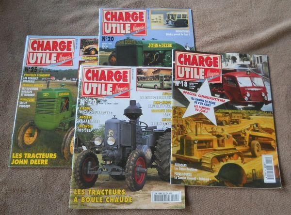 Lot de 12 numéros du magazine Charge utile, Enlèvement ou Envoi, Utilisé