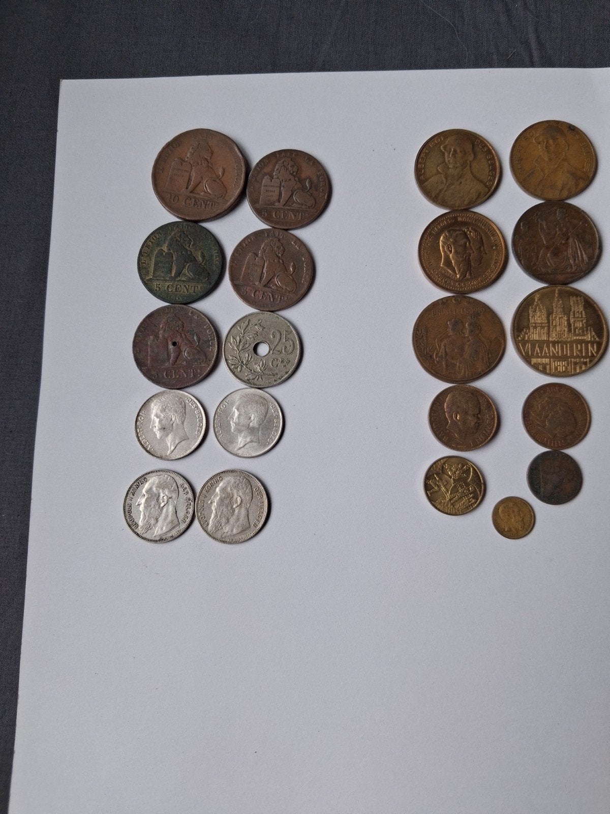 Munten, medailles, penningen, Ophalen of Verzenden, Brons