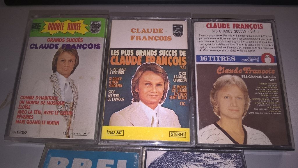 Franstalige muziekcassettes, Cd's en Dvd's, 2 t/m 25 bandjes, Overige genres, Ophalen of Verzenden, Zo goed als nieuw