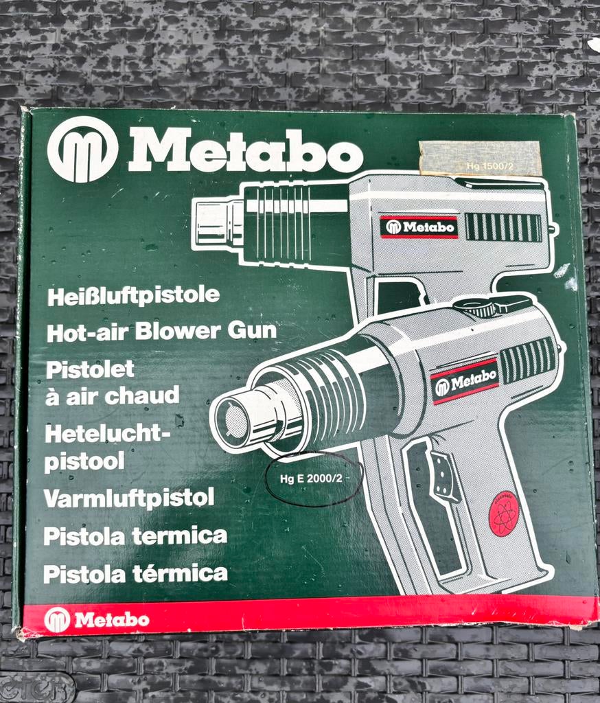 Heteluchtpistool / Heteluchtblazer Metabo, Ophalen, Zo goed als nieuw, Overige typen