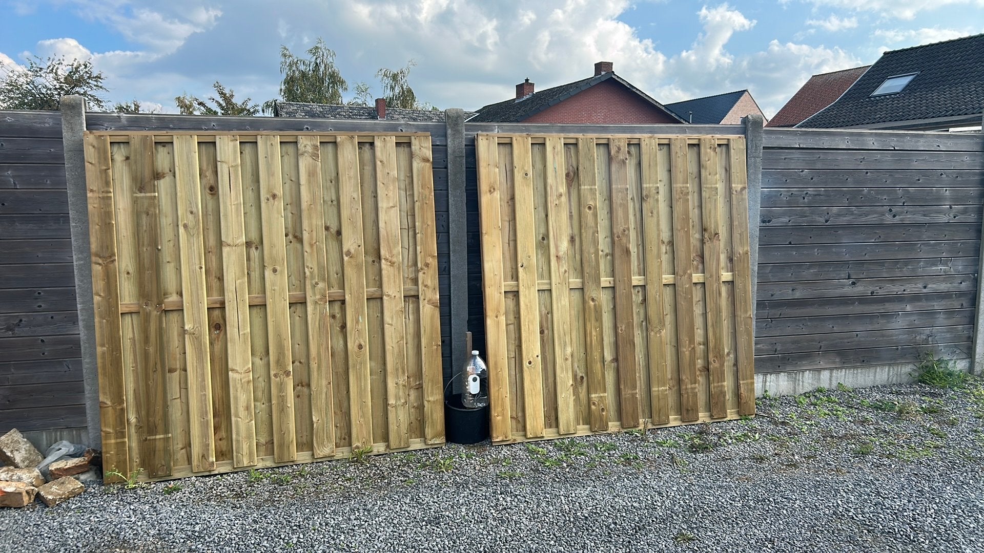 Tuinschermen, Ophalen, Nieuw, Hout