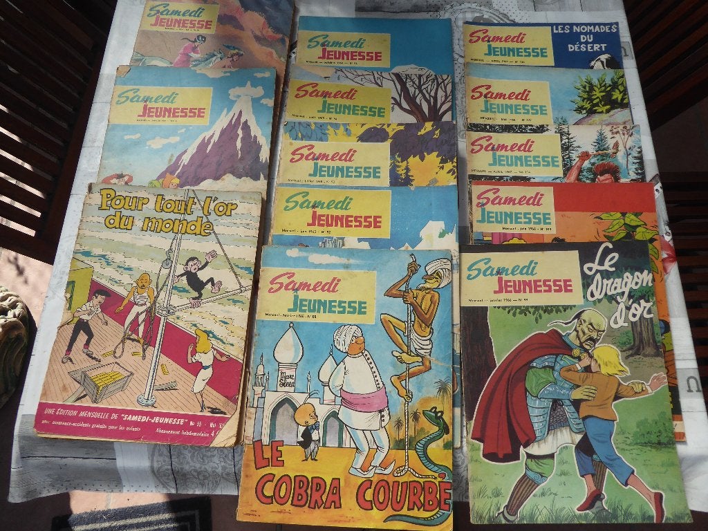 samedi jeunesse 13 mensuelles, Boeken, Meerdere stripboeken, Ophalen of Verzenden, Gelezen