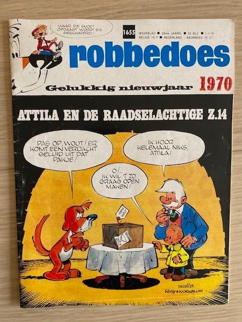 720 weekbladen Robbedoes 1970-1988, Meerdere stripboeken, Ophalen, Gelezen