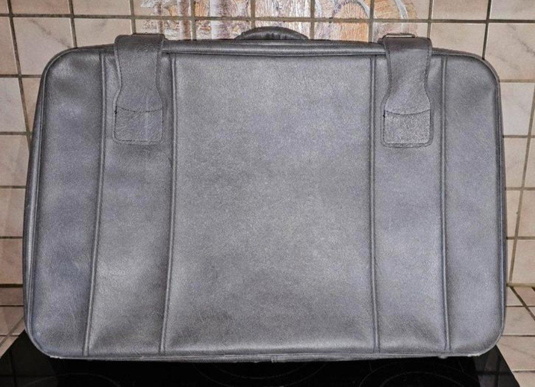 VALISE GRISE, Enlèvement ou Envoi, Neuf, Cuir