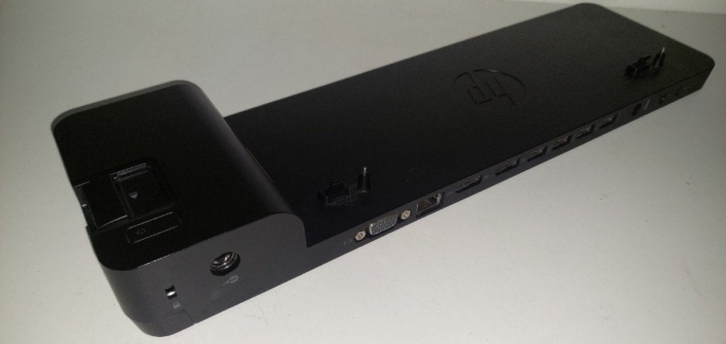 Station d'accueil HP 2013 UltraSlim D9Y32AA + Adaptateur 45W, Enlèvement ou Envoi, Comme neuf, HP, Station d'accueil