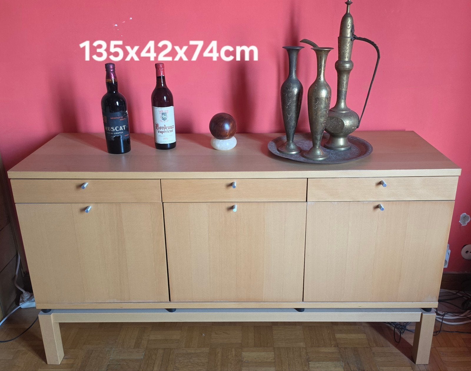 Ikea dressoir, Ophalen