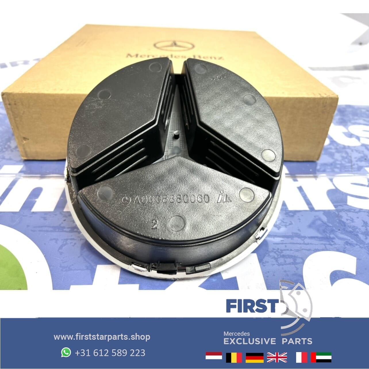 GRIL LOGO STER CHROOM W176 W246 W117 W205 W213 W156 W217 W22, Utilisé, -, -, Enlèvement ou Envoi