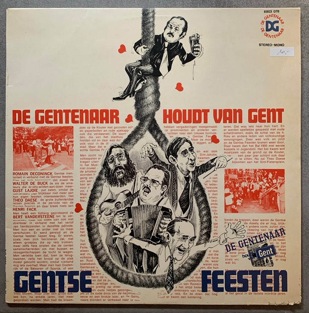 Gentse Feesten - De Gentenaar houdt van Gent, Cd's en Dvd's, Ophalen of Verzenden, Zo goed als nieuw
