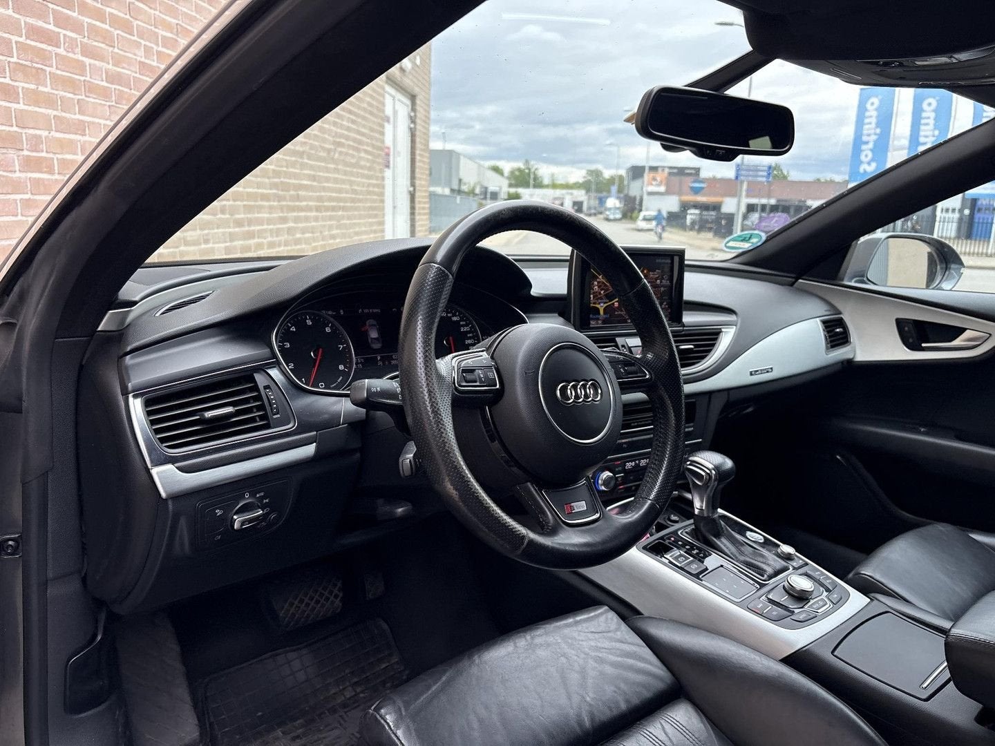 Audi A7 Sportback 3.0 TFSI quattro Pro Line plus | S-Line |, Auto's, Audi, Zwart, 190 g/km, Berline, Zilver of Grijs