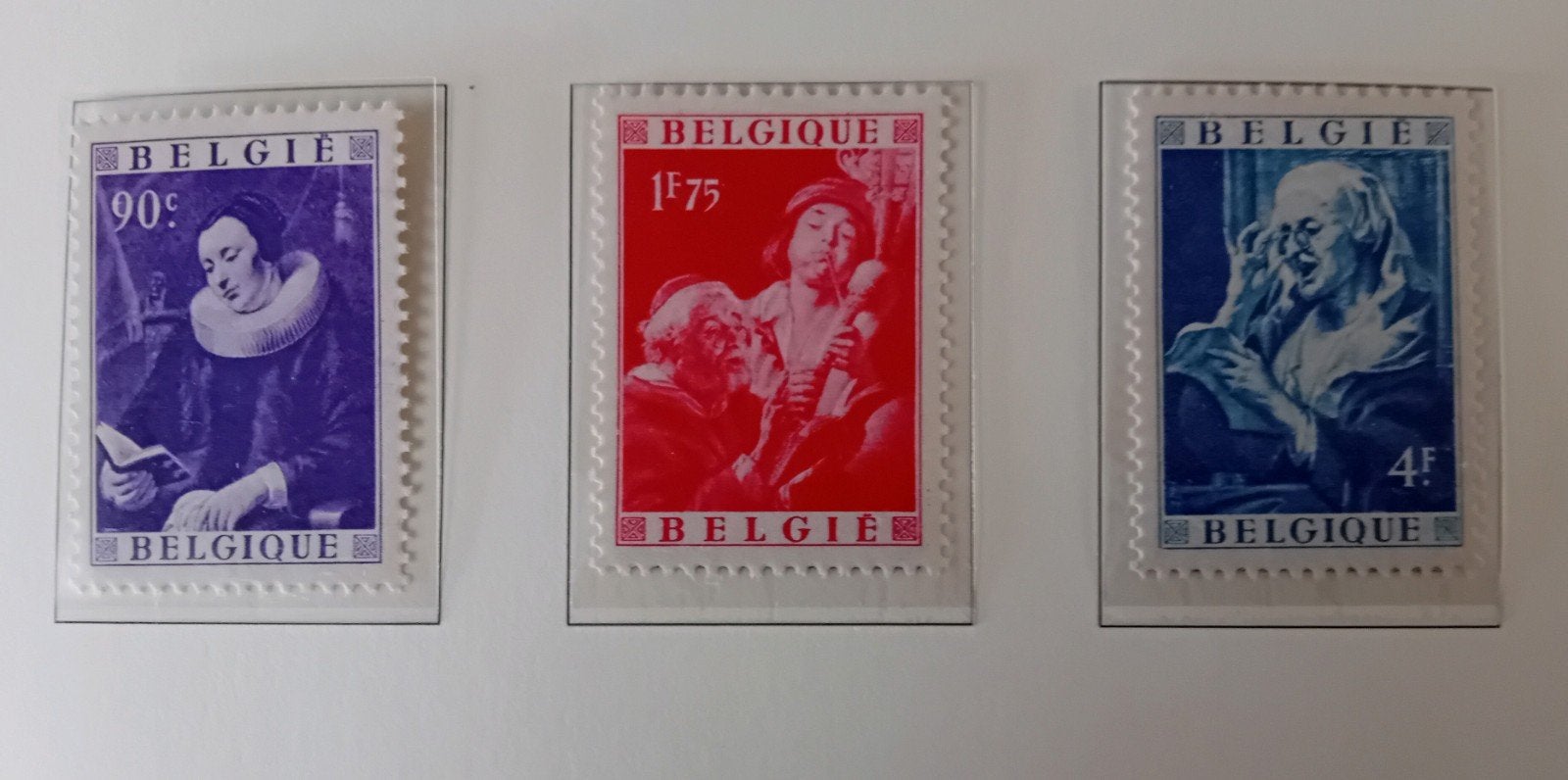 Timbres de Belgique n 792/794** lot 158P, Enlèvement ou Envoi, Neuf