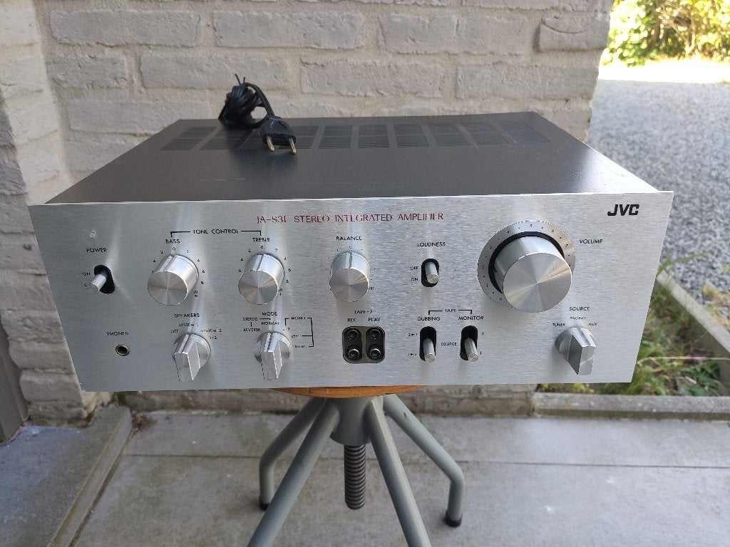 Amplificateur JVC JA-S31, Moins de 60 watts, Enlèvement ou Envoi, JVC, Stéréo