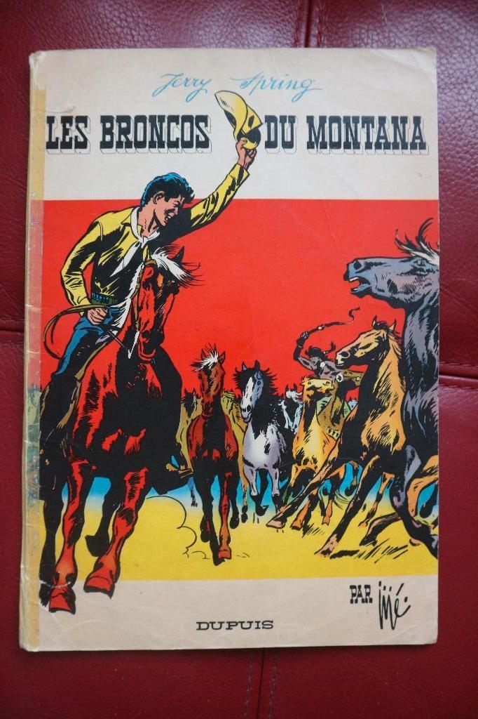 bd JERRY SPRING 14 les broncos du Montana eo 1966, Livres, Une BD, Enlèvement ou Envoi