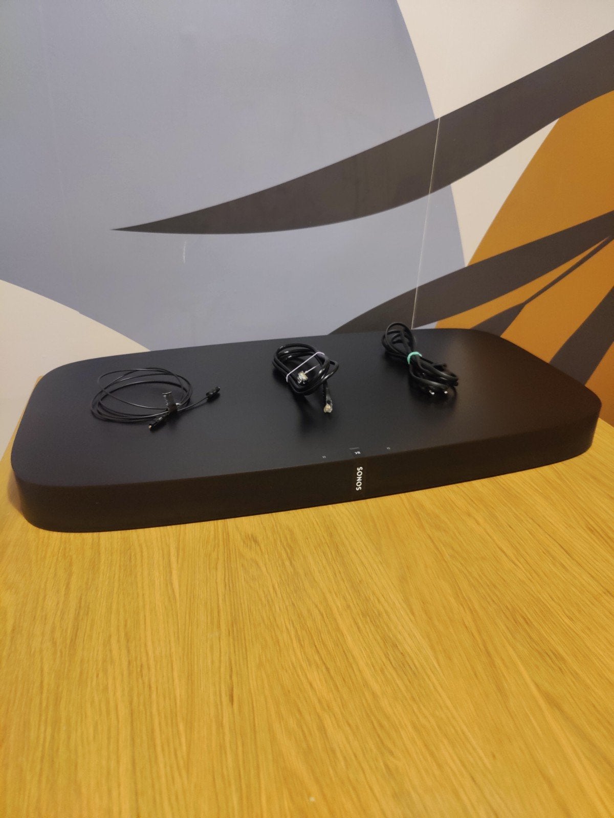 Sonos Playbase Noire - État Neuf - Enceinte TV et Multiroom, Enlèvement, Avec subwoofer intégré, Neuf