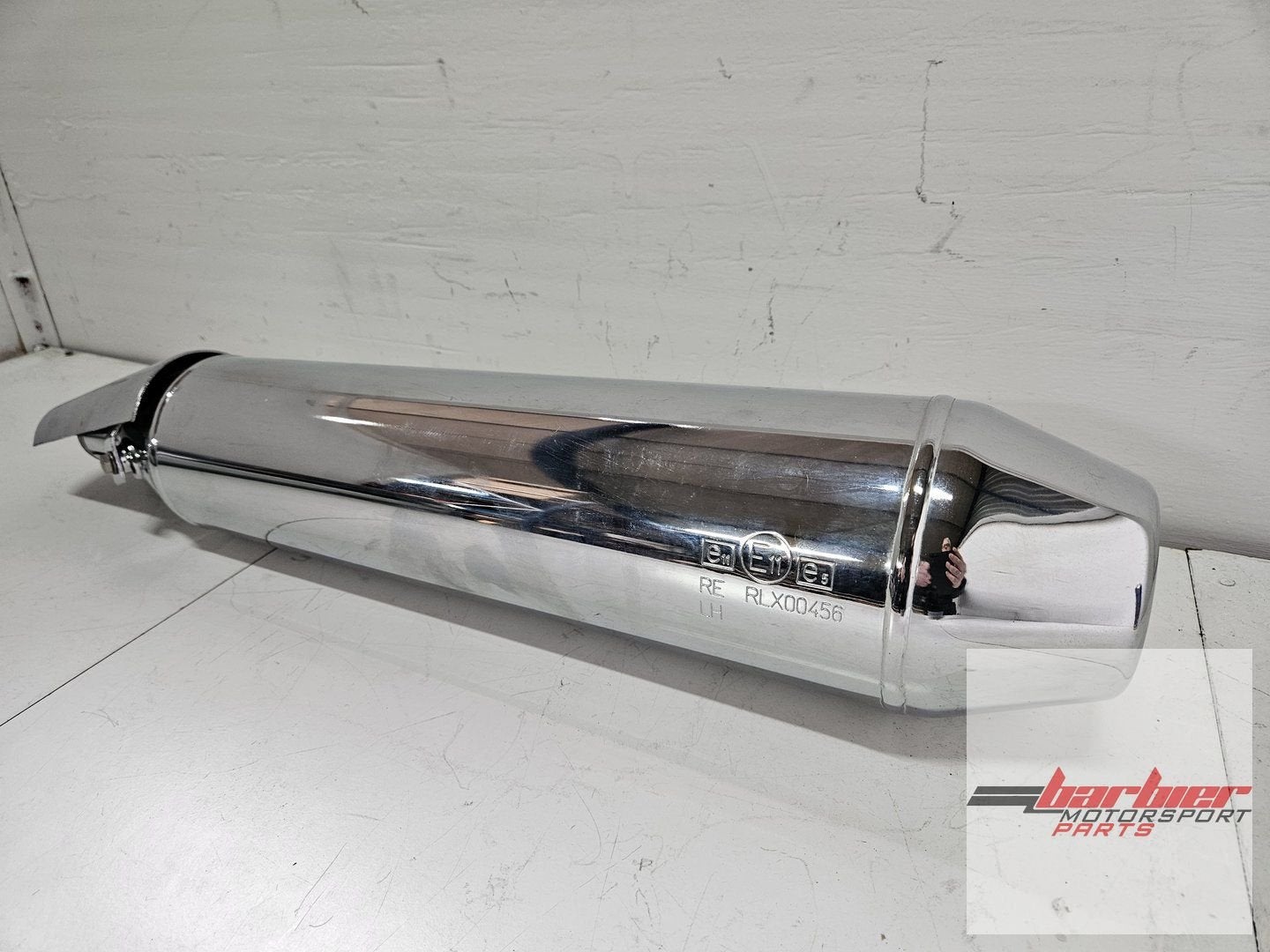 Royal Enfield 650 GT Originele uitlaat Links, Motoren, Royal Endfield, Ophalen of Verzenden, Uitlaat, Gebruikt