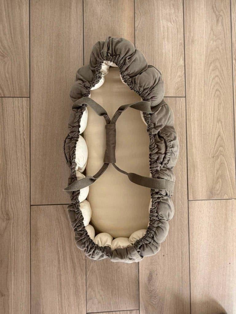 SEBRA Babynestje 3-in-1 Dark Olive, Ophalen, Zo goed als nieuw, Wieg