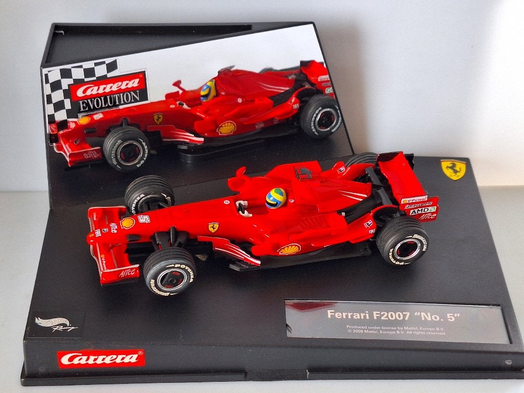 Carrera Evolution Ferrari F2007 V10 #5 Filipe Massa 27244, Overige merken, Racebaan, Nieuw, Ophalen of Verzenden