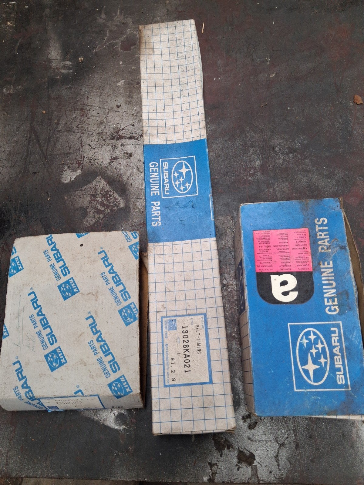 Originele Subaru oldtimer onderdelen, Ophalen, Oldtimer onderdelen