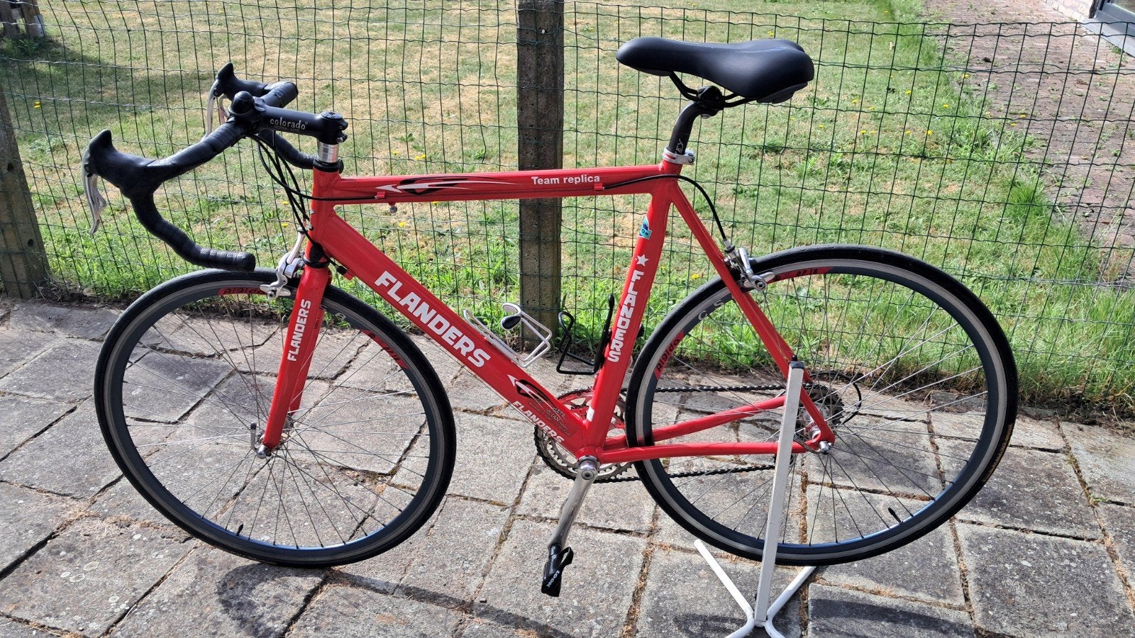 Koersfiets, Ophalen