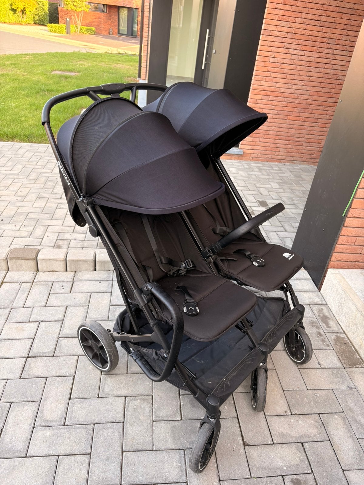Buggy plissé Deryan Duo, Enfants & Bébés, Buggys, Enlèvement, Utilisé, Autres marques, Modèle duo