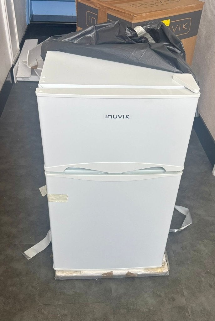 A vendre petit frigo 2 compartiments 120 L, Elektronische apparatuur, 100 tot 150 liter, Met aparte vriezer, Nieuw, 45 tot 60 cm