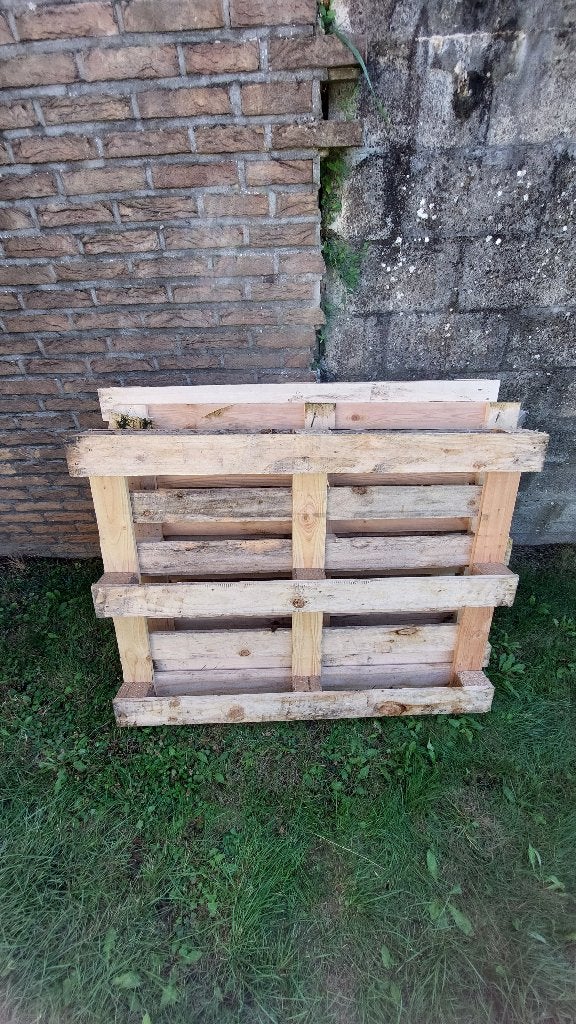 Palettes en bois, Enlèvement, Utilisé, 50 mm ou plus, Palette