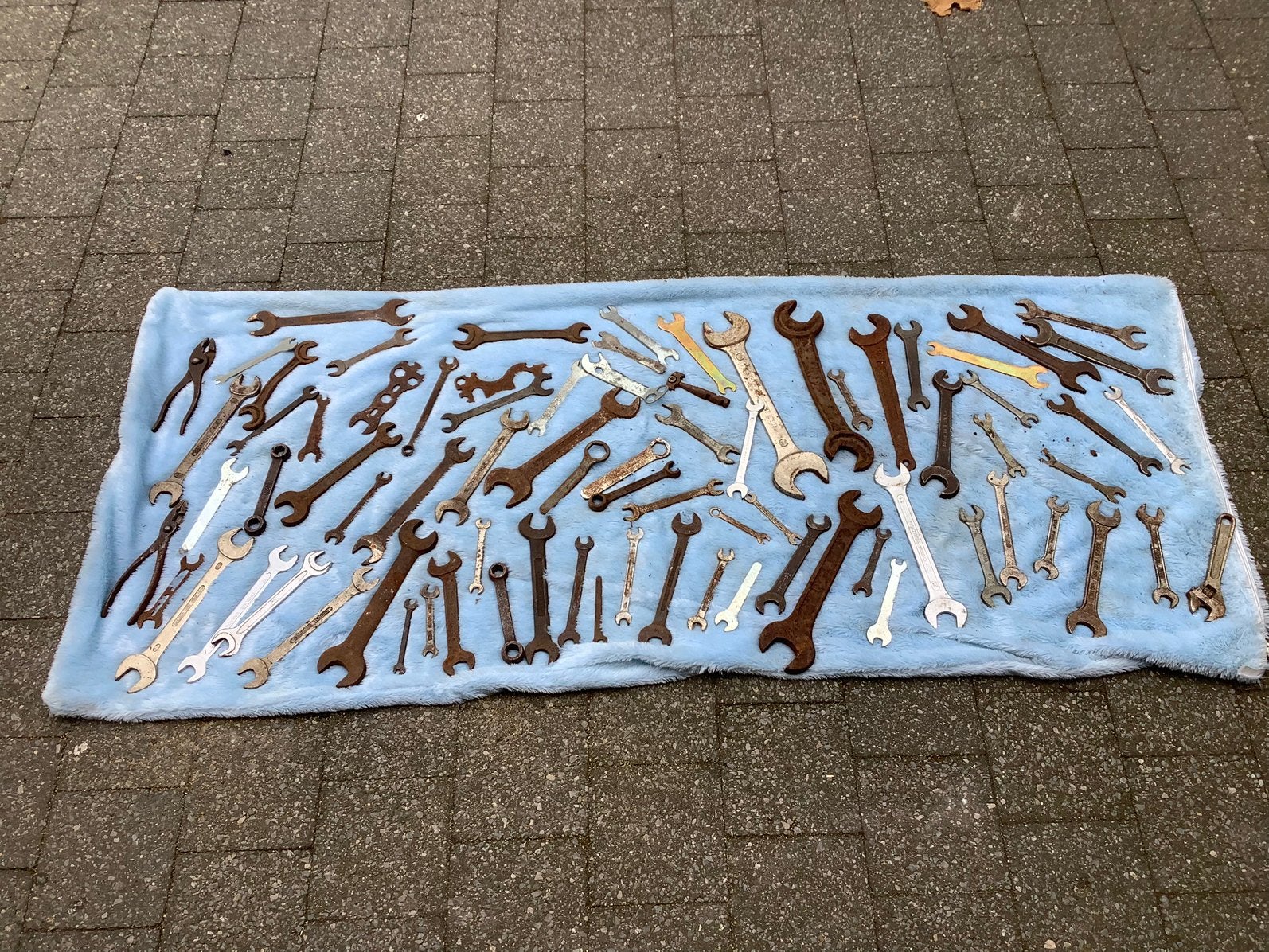 Oude moersleutels, Ophalen, Gebruikt, Sleutel/ratel