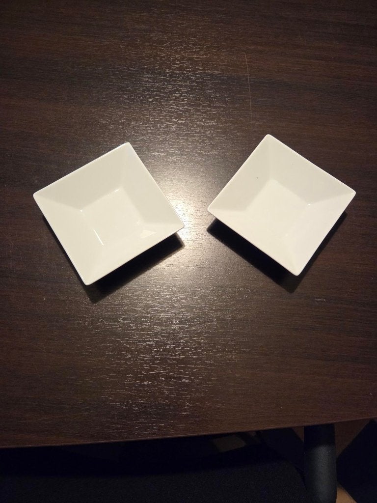 petites assiettes de dégustation blanches, Articles professionnels, Enlèvement