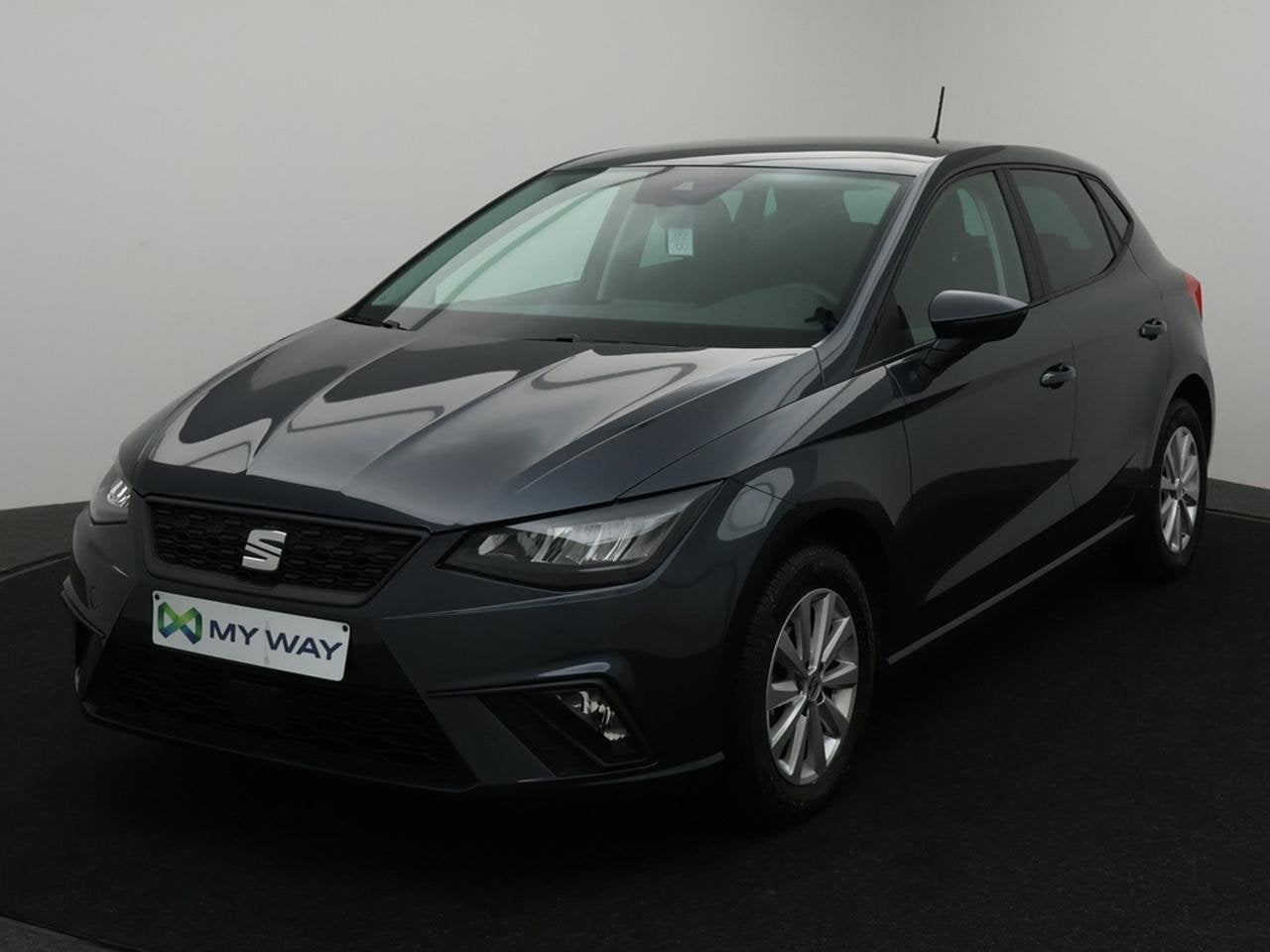 Seat Ibiza 5P/D Ibiza 1.0 TSI Move! Navi 95PK *AIRCO*NAVI*CR, Auto's, Elektrische ramen, Ibiza, Handgeschakeld, Zilver of Grijs