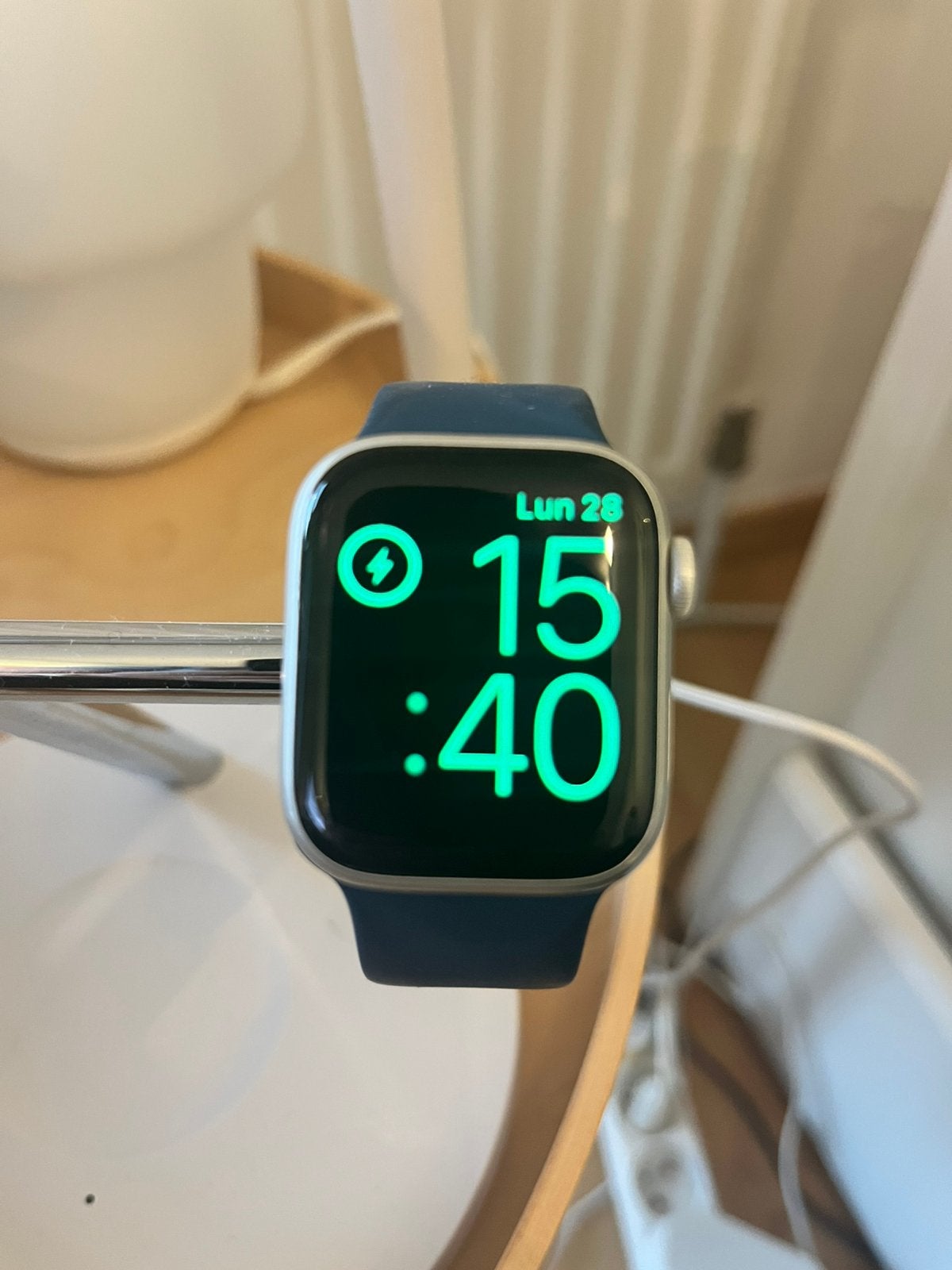 Apple watch serie 8 41 mm silver aluminium, Enlèvement ou Envoi, Étanche, Utilisé, Argent