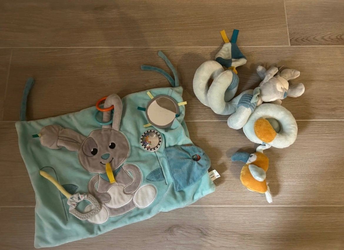 Parkspeelgoed baby, Enlèvement