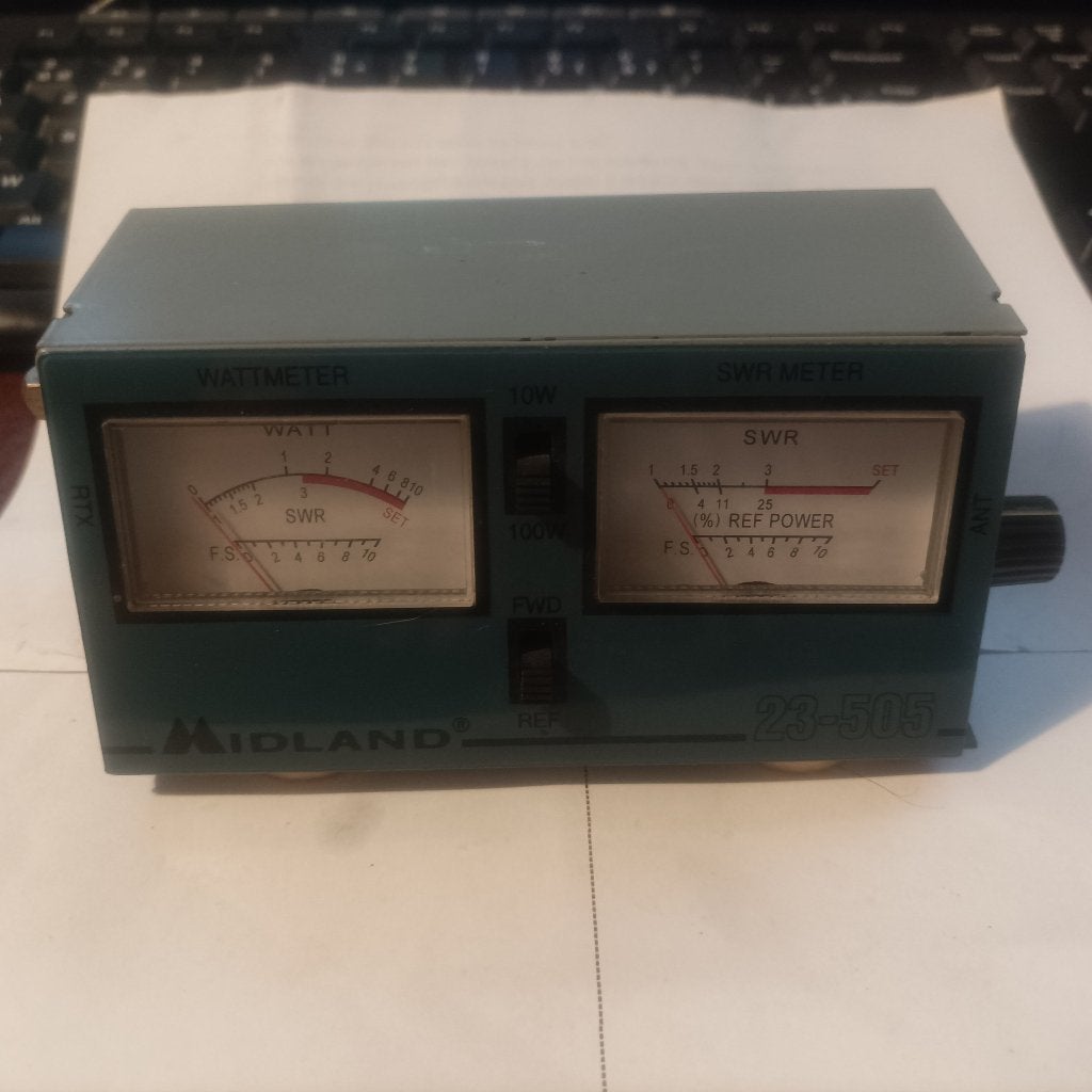 Midland - 23-505 SWR Meter, Ophalen of Verzenden, Zo goed als nieuw, Zender en Ontvanger