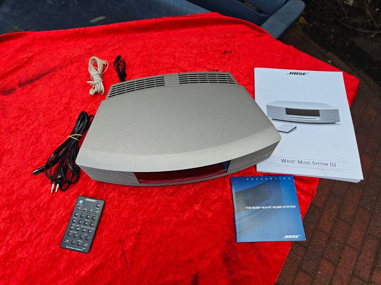 Bose Wave lll Radio FM,DAB/CD en bluetooth, Audio, Tv en Foto, Home Cinema-sets, Ophalen of Verzenden