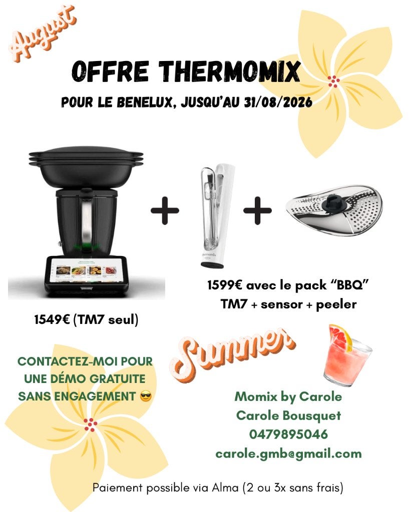 Thermomix TM7 - Offres du moment, Elektronische apparatuur, Gourmetstellen, Ophalen, Nieuw, 8 personen of meer