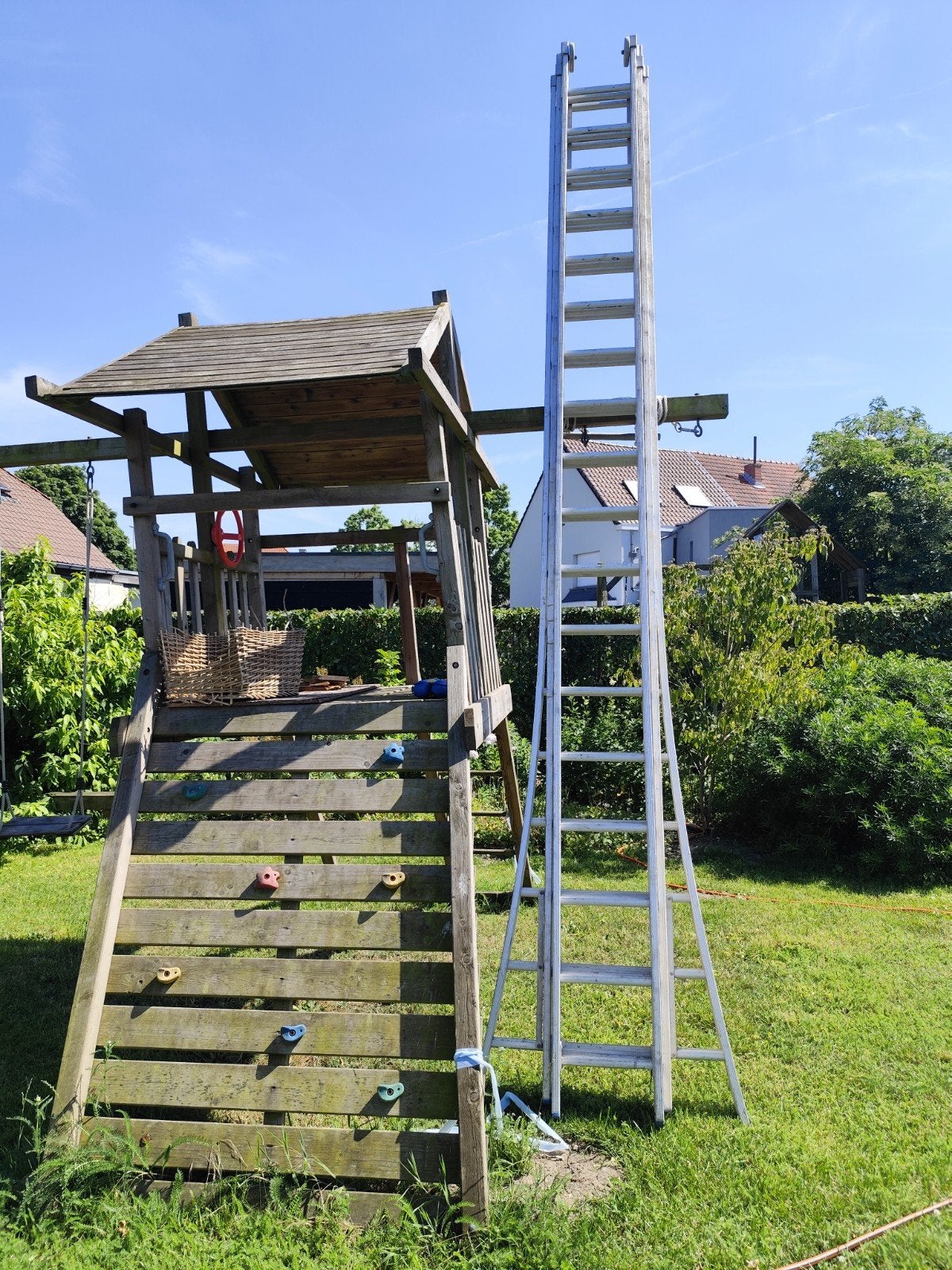 Echelle avec 18 barreaux, Bricolage & Construction, Échafaudages, Enlèvement