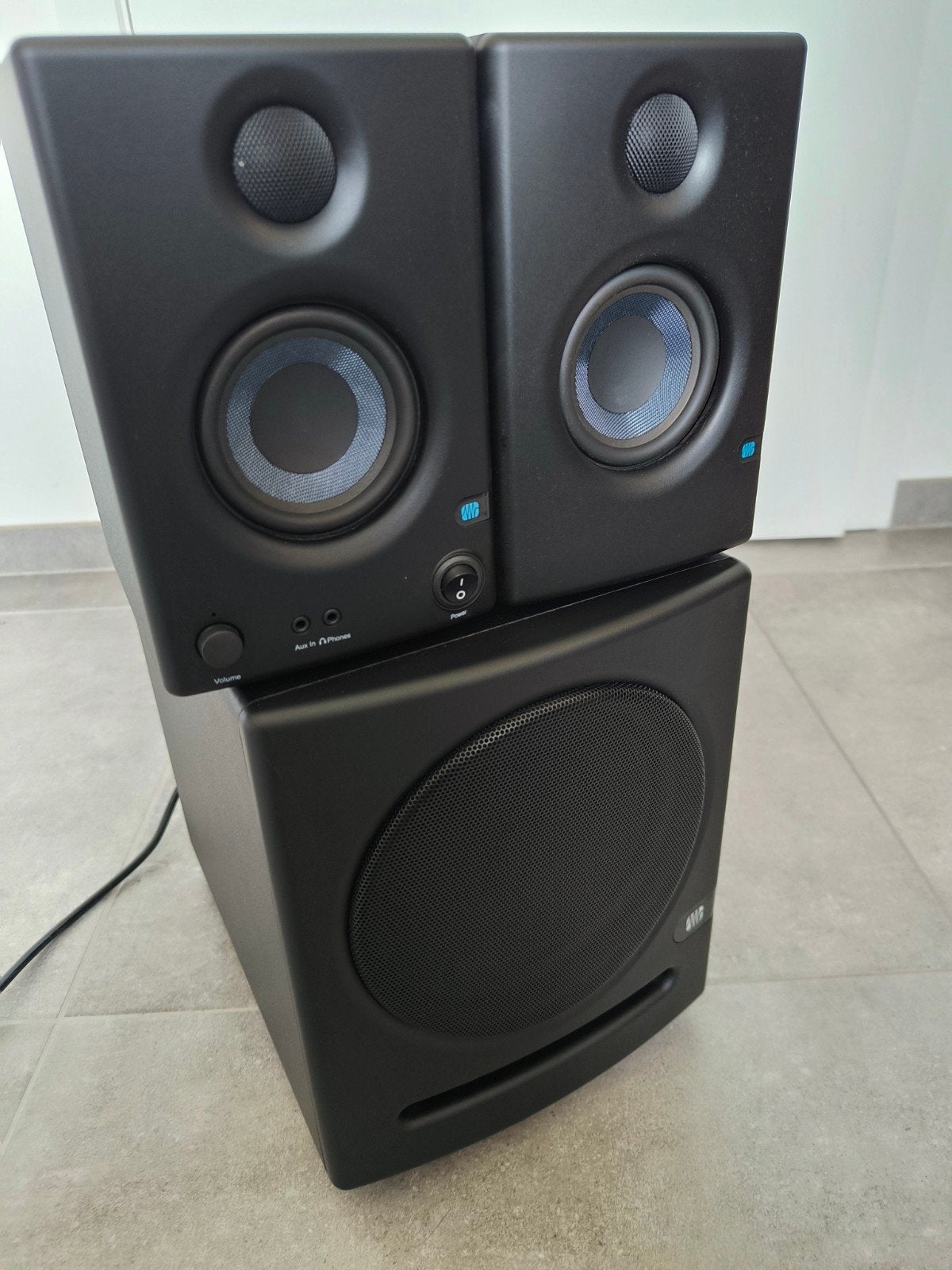 Presonus Eris 3.5 + 8" subwoofer studio monitoring, Ophalen, Subwoofer