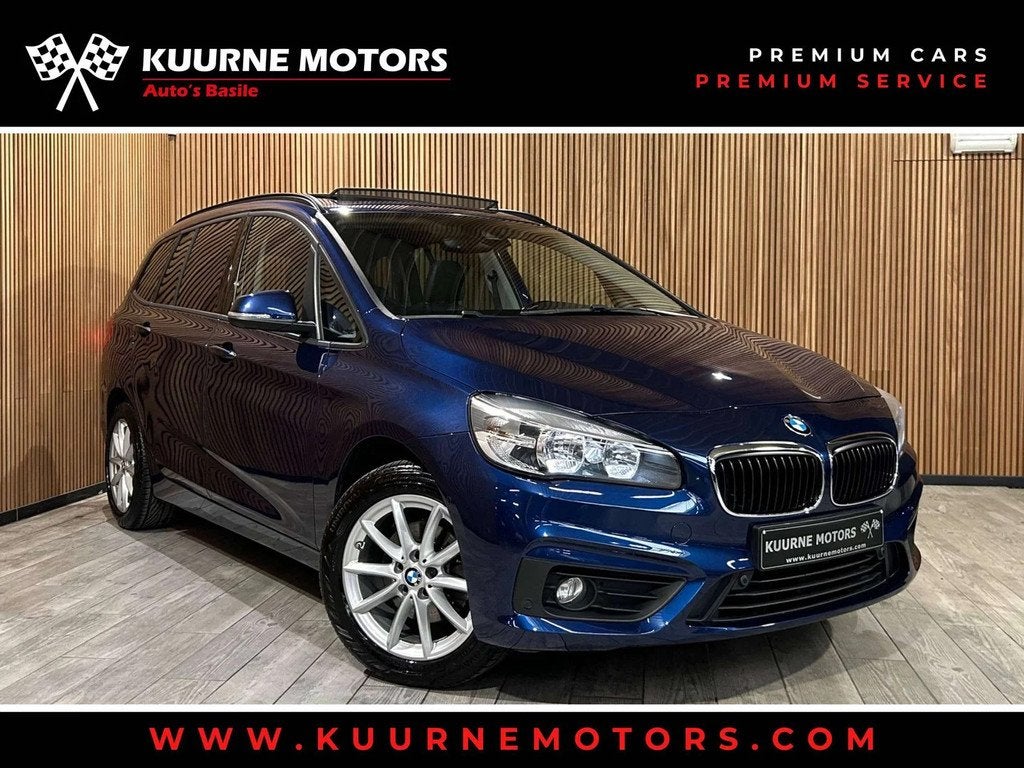 BMW 2 Serie 216 dA GT 7pl Alu17"/Pano/Leder/Gps/Pdc/Airco/Bt, Autos, BMW, Cuir, Euro 6, Entreprise, 7 places