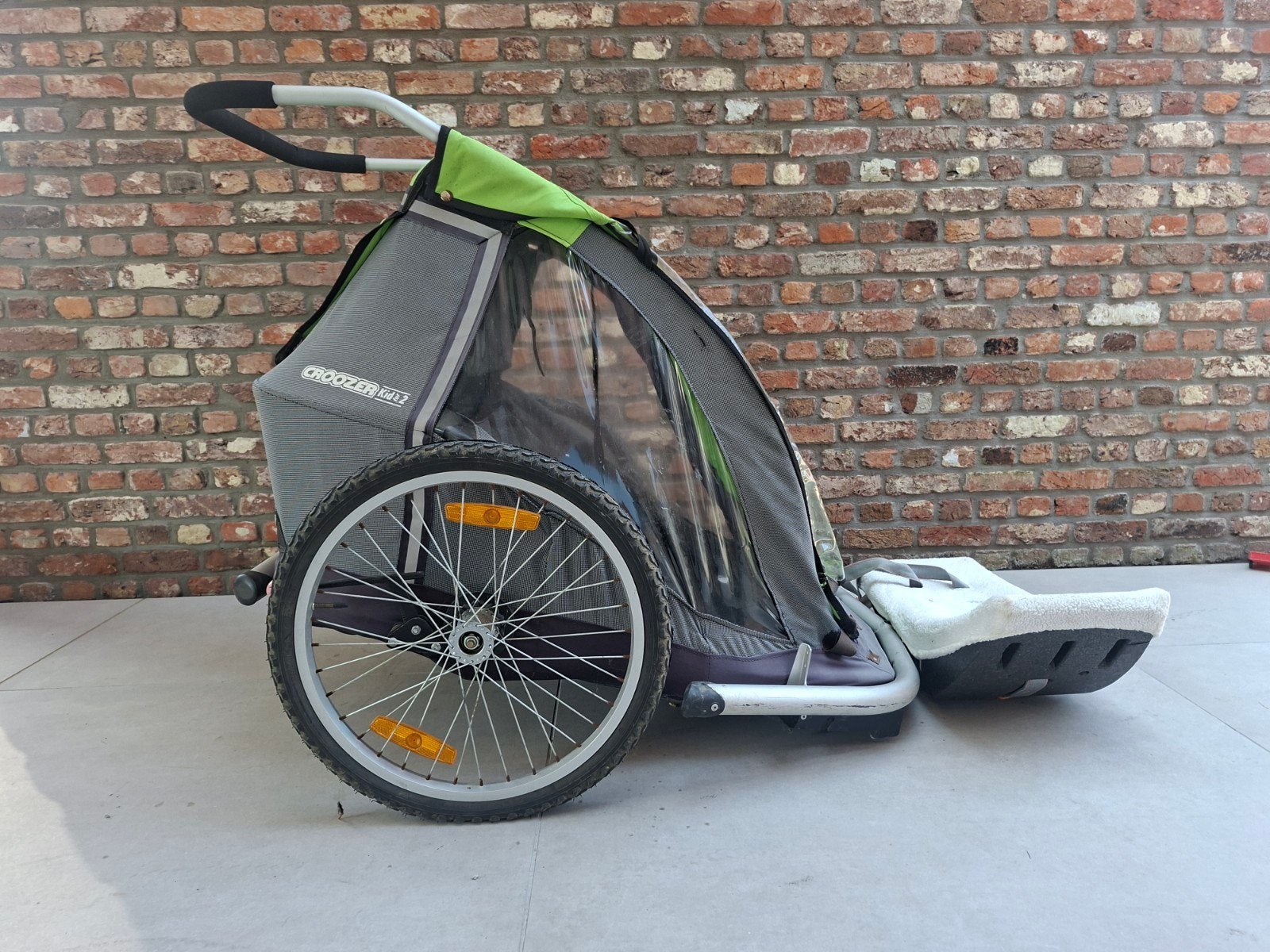 Fietskar Croozer, Ophalen
