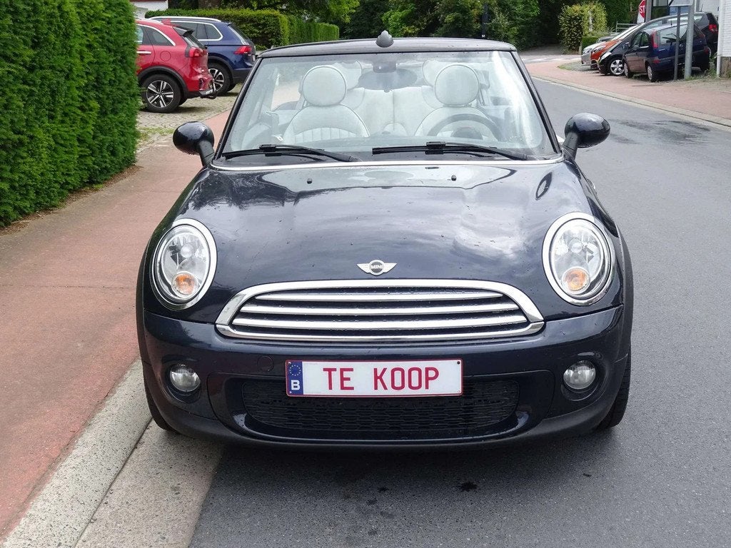 MINI Cabrio Cooper D Mini Cabriolet 1.6 D Cooper DPF, Auto's, Gebruikt, 4 cilinders, Cabriolet, Leder
